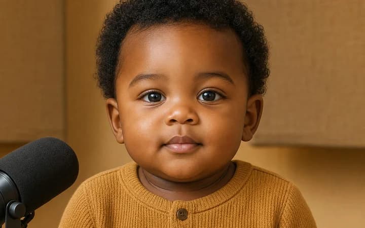 AI Baby Podcast Generator example