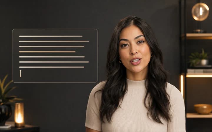 Text to Video Lip Sync example